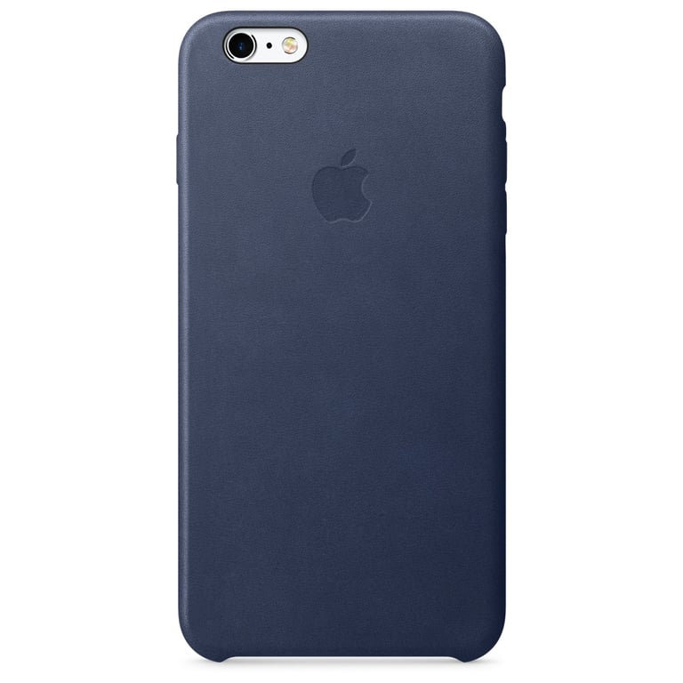 Coque Leather pour Apple iPhone 6(s) Plus - Midnight Blue