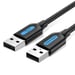 Vention Cable USB 2.0 COJBC/ USB Macho - USB Macho/ 50cm/ Negro