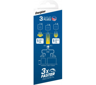 Caricabatterie Power Delivery - 65W - UE / Regno Unito / USA