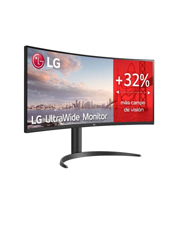 LG 34WP75CP-B LED display 86,4 cm (34 ) 3440 x 1440 Pixel Wide Quad HD LCD Schwarz (34WP75CP-B) - Neuf