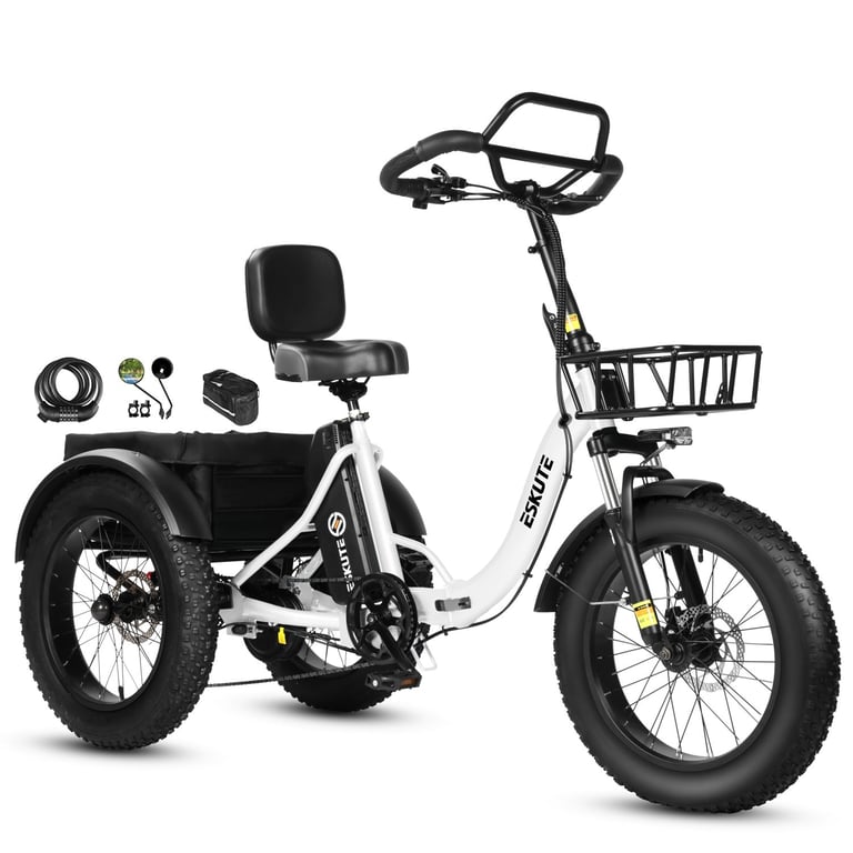 Vélo électrique ESKUTE T302 Pro 48V20.8Ah Pliable Freins à disque Accessoires Neuf - vue 3