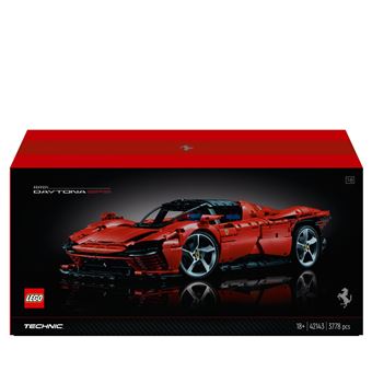 Lego Technic Ferrari Daytona Sp3 42143 Lego La Boîte - vue 1
