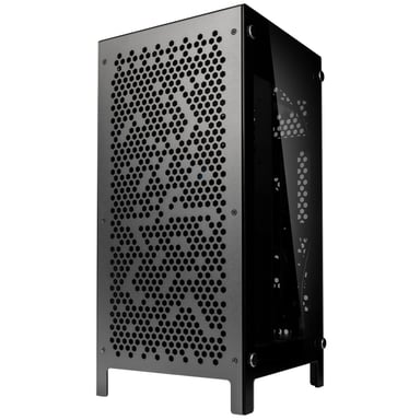 Case mini-ITX in alluminio Kolink Rocket Complex - Grigio canna di fucile