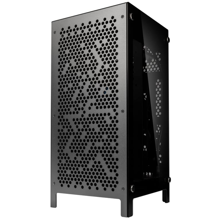 Kolink Compatible Rocket Complex Aluminium Mini-itx Gehäuse - Gunmeta