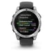 Anello in acciaio inossidabile per Garmin Fenix 8 Silver 51MM
