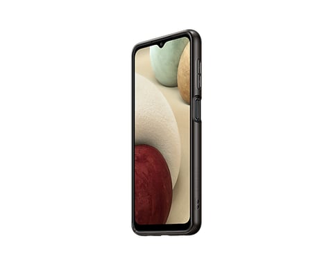 Samsung EF-QA125TBEGEU cover protettiva per cellulare 16,5 cm (6,5'') Nero Samsung Galaxy A12