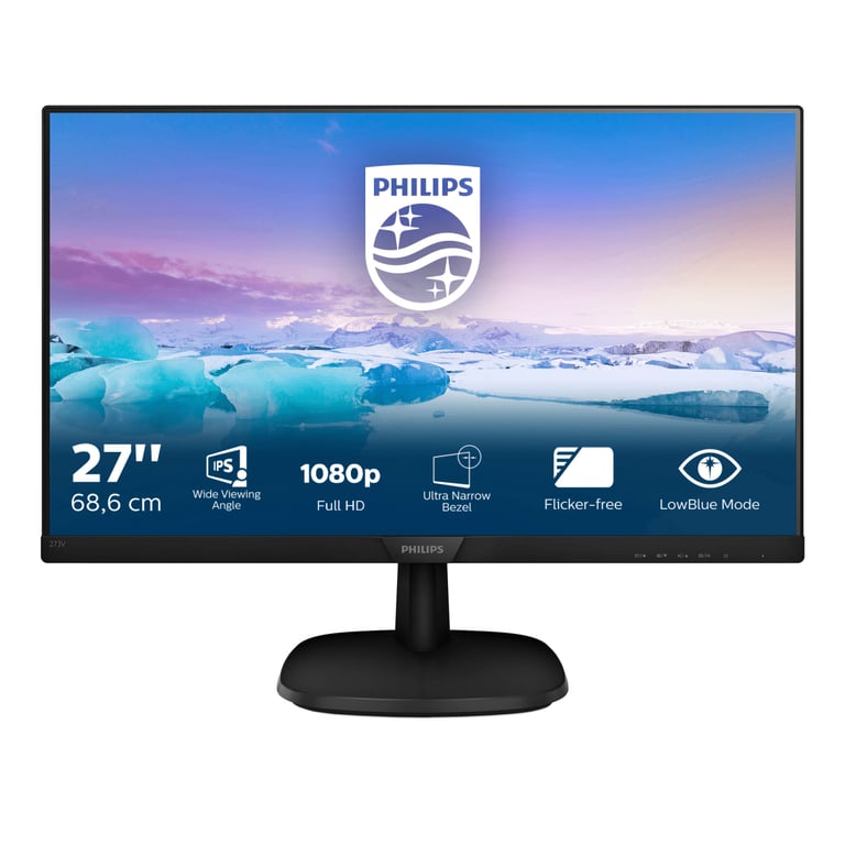 Philips V Line Moniteur LCD Full HD 273V7QDAB/00 - Neuf