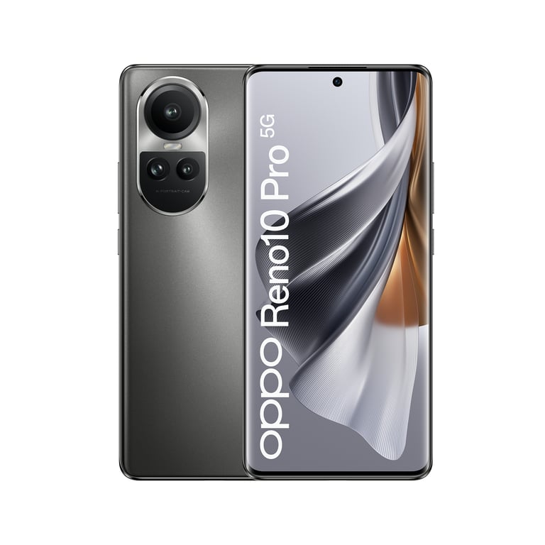 OPPO 10 Pro 5G 17 cm (6.7 ) Double SIM Android 13 USB Type-C 12 Go 256 Go 4600 mAh Gris, Argent - Très bon état Très bon état - Oppo reconditionné disponible sur Pixmania