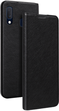 Custodia per Galaxy A20e Folio con portacarte e supporto video