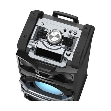 PANASONIC SC-CMAX5 - Mini sistema hi-fi portatile - 1000W - Bluetooth - Funzione DJ e Karaoke