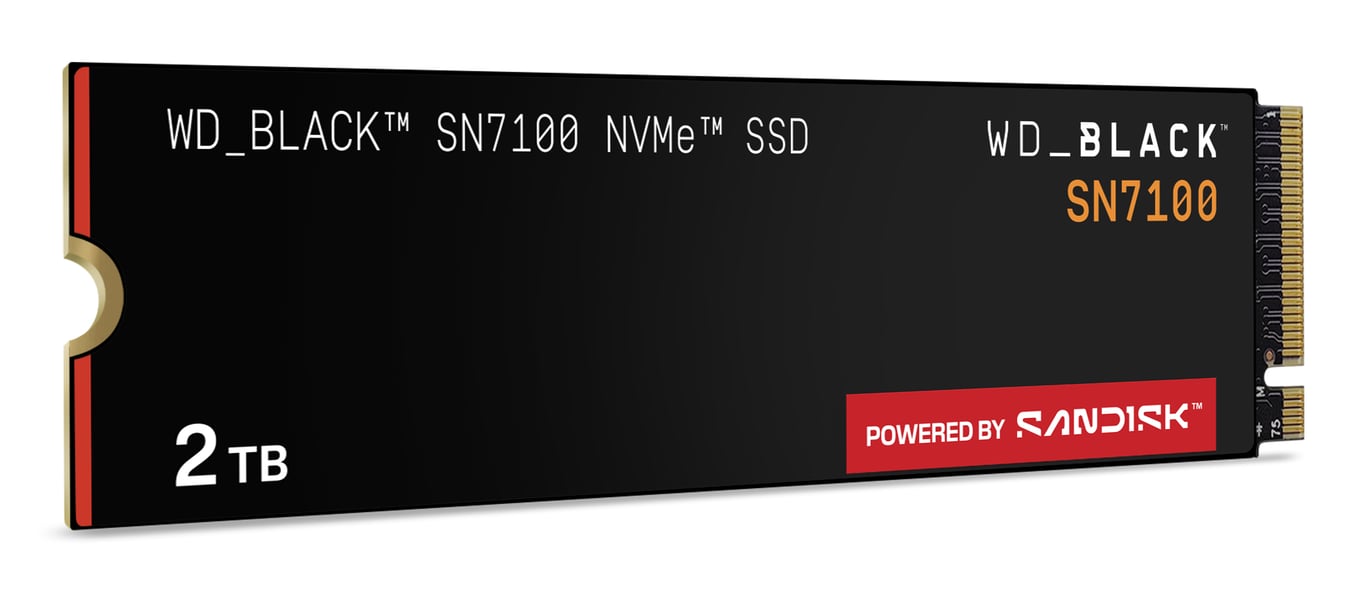 WESTERN DIGITAL WDS200T4X0E SSD Interne SN7100 NVMe jusqu’à 7 250 Mo/ en lecture - vue 4