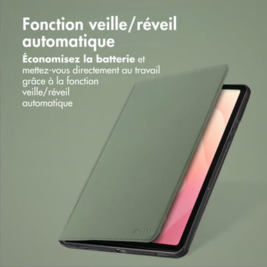 Accezz Coque tablette Classic pour Samsung Galaxy Tab S11 Ultra - Vert