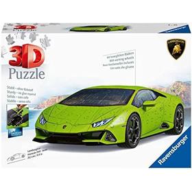 Puzzle Lamborghini Huracan Evo Verde 3d