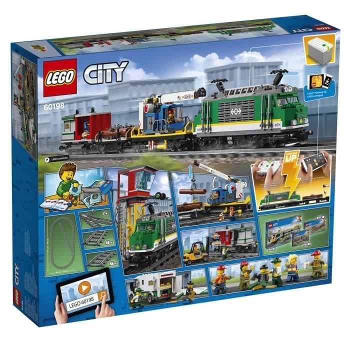 Lego City Le Train De Marchandises Télécommandé 60198 Lego La Boîte - vue 3
