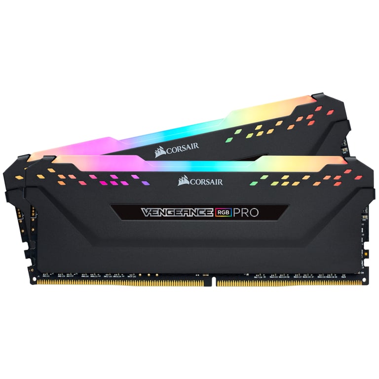 Corsair CMW32GX4M2D3000C16 RGB 2x16Go DDR4 3000 PC24000 - vue 5