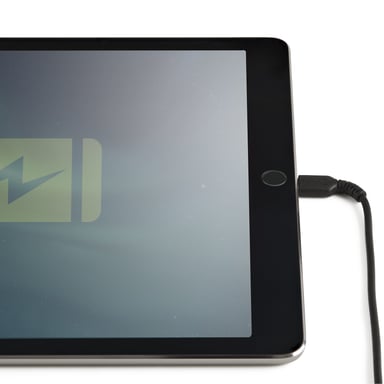 StarTech.com Cable Resistente USB-A a Lightning de 30 cm Negro - Cable de Sincronización y Carga USB Tipo A a Lightning con Fibra de Aramida Resistent