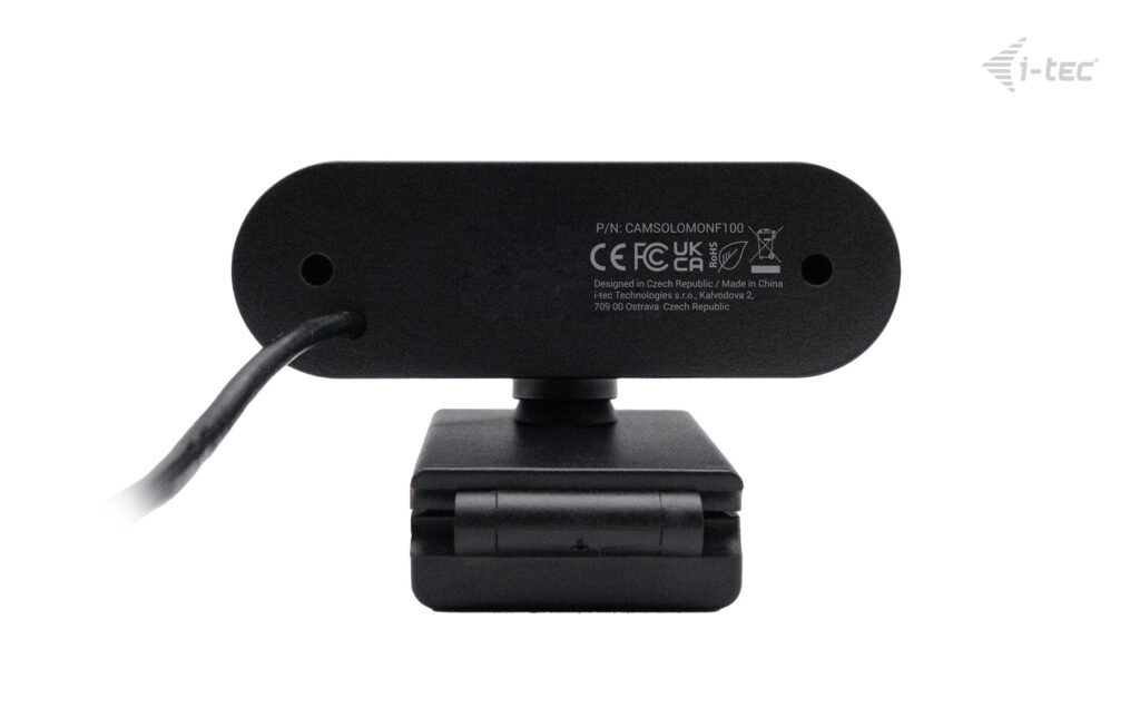 Webcam i-tec SOLOMON 100 – Full HD 1080p, Microphone, USB - vue 3