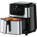 Electrolux E6AF1-4ST Unique 3,5 L Autonome 1500 W Friteuse d'air chaud Noir, Acier inoxydable