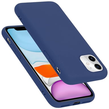 Coque pour Apple iPhone 11 en LIQUID BLUE Housse de protection Étui en silicone TPU flexible