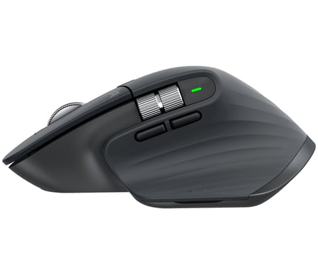 Logitech MX Master 3s for Business RF Wireless Mouse per ufficio con mano destra + Bluetooth Laser 8000 DPI