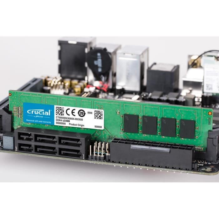 CRUCIAL - Memoria DDR4 para PC - 16GB (1x16GB) - 2400 MHz - CAS 17 (CT16G4DFD824A)