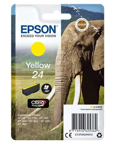 T24244012 INK GIALLO.CL.PHOTO HD 24 - Neuf