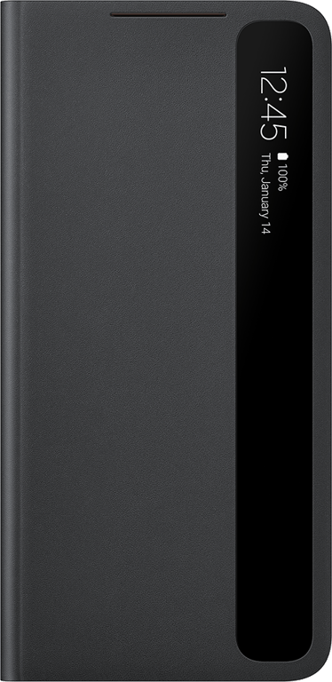 Etui Samsung Galaxy S21+ Clear View Cover - Noir