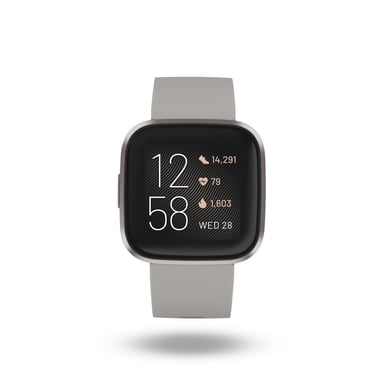 Reloj conectado Fitbit Versa 2 - 40mm - Esfera gris - Correa gris