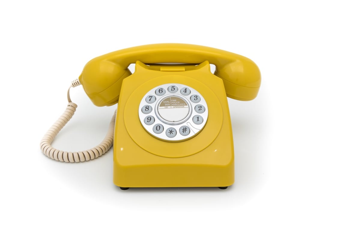 Téléphone Fixe Rétro GPO 746 - Bouton Poussoir - vue 6