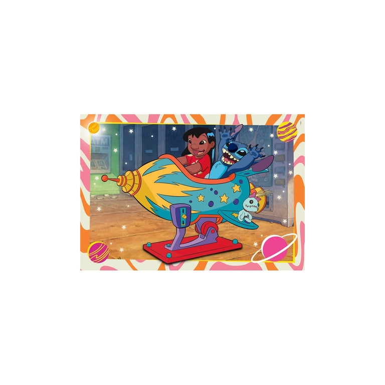 Clementoni Puzzle Enfant 2X60 Pièces Disney Stitch Walt Disney Fabriqué en Italie 24822 - vue 5