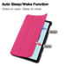 Funda tríptico de piel ecológica iLike con soporte para Samsung Tab A7 Lite 8.7'' (2020) T200 / T225 Rosa Coral