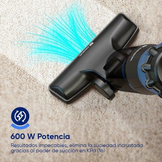 Origial CycloneClean 600W Aspirador Escoba con Cable 2 en 1 600W Negro - Neuf