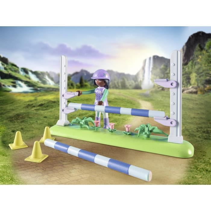 Jeux D'imitation Cavaliers Poneys Et Saut D'obstacles Playmobil La Boite - vue 7