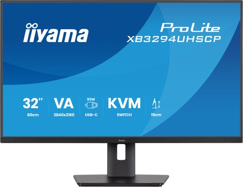 iiyama ProLite XB3294UHSCP-B1 pantalla para PC 80 cm (31.5'') 3840 x 2160 Pixeles 4K Ultra HD Negro
