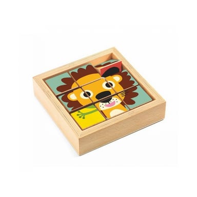 Puzzle de madera Tournanimo - Juego de aprendizaje temprano para niños