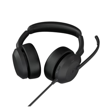 Jabra Evolve2 50 Casque Avec fil Arceau Bureau/Centre d'appels USB Type-C / USB Type-A Bluetooth Noir