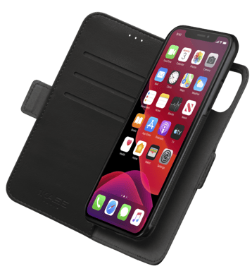 Robusta custodia magnetica e guscio 2 in 1 per Apple iPhone 11, nero onice