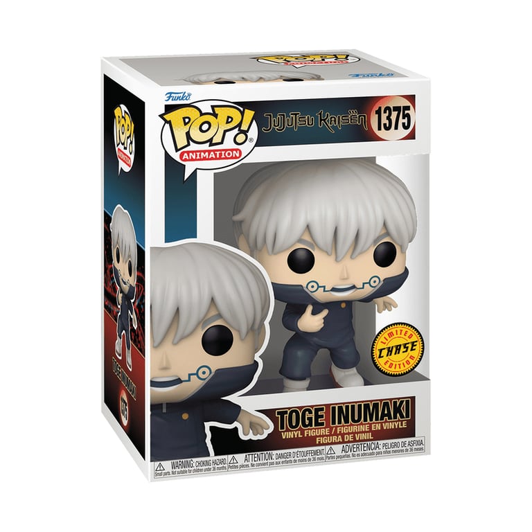 Funko Pop! Animation: Jujutsu Kaisen Toge Inumaki Chance of Special Chase Edition - vue 3