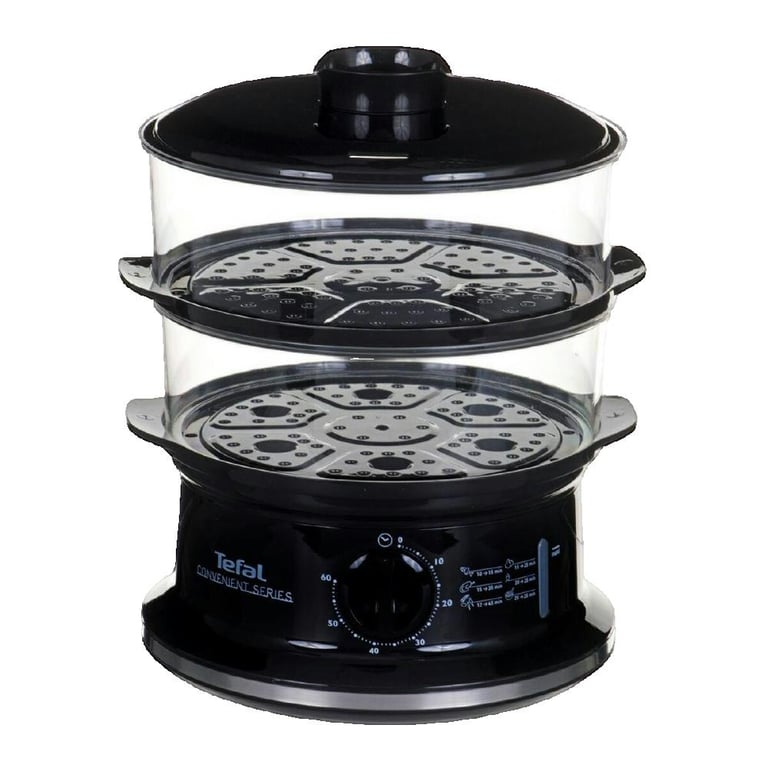Cuiseur Vapeur Tefal VC140135 – 900 W, 2 Paniers, Minuterie intégrée - vue 3
