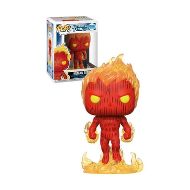 Figurine Funko Pop! Marvel 4 Fantastiques Torche Humaine