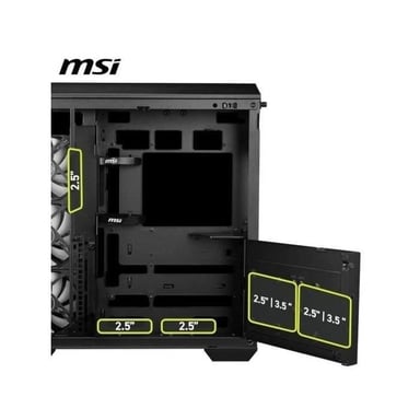 MSI MAG Pano 100R PZ Midi Tower Noir