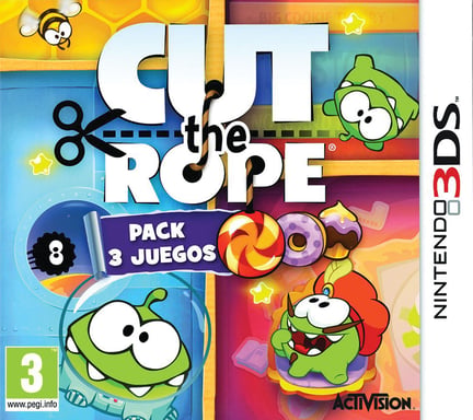 Activision Cut The Rope : 3 in 1 Nintendo 3DS