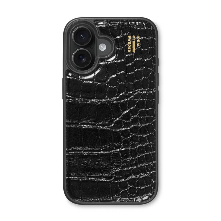 iDeal of Sweden Coque MagSafe en cuir végétalien pour Apple iPhone 17 / 17 Pro Croco Neuf