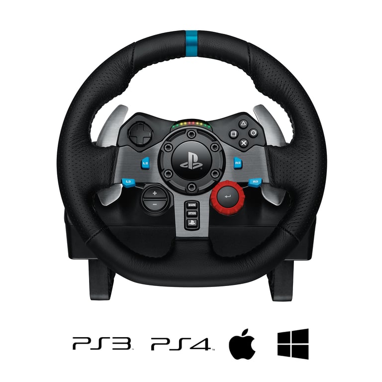 Volant Et Pédalier G29 Driving Force Ps4ps3pc Logitech Le Volant - vue 10