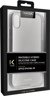 Guscio ibrido invisibile per Apple iPhone XR, trasparente