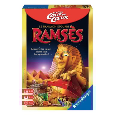 Juego Ramses : Ayuda al faraón a encontrar sus tesoros ocultos