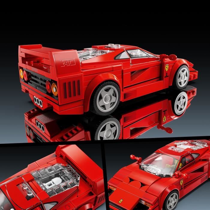 Lego Speed Champions Supercar Ferrari F40 76934 Lego La Boîte - vue 4