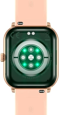 Ice Watch Smart One 38 mm, oro rosa con brazalete adicional rosa negro