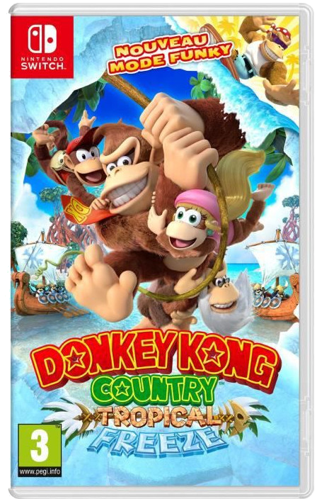 Donkey Kong Country : Tropical Freeze Jeu switch