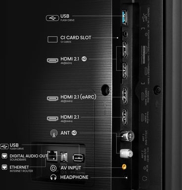 Hisense 75U7NQ 190,5 cm (75'') 4K Ultra HD Smart TV Wifi Antracita 1500 cd / m²